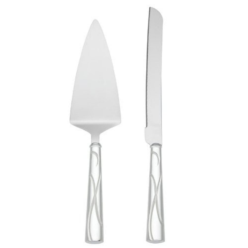 Bridal Adorn Cake Knife and Server